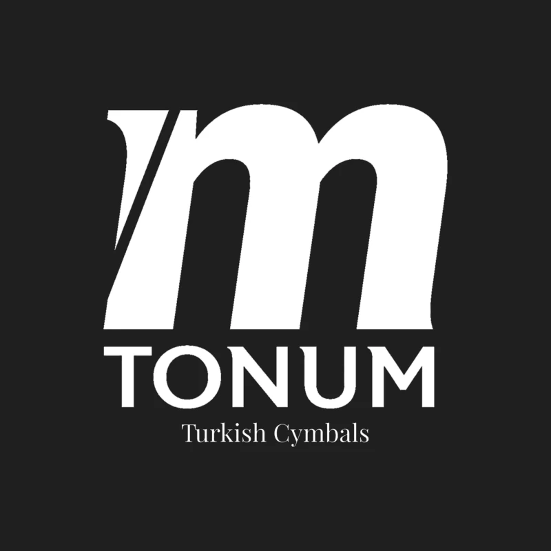 Tonum Turkish Cymbals Brand Logo in White Male Tank Top