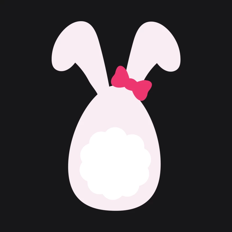 Lapin mignon avec nœud Homme Sweat à capuche