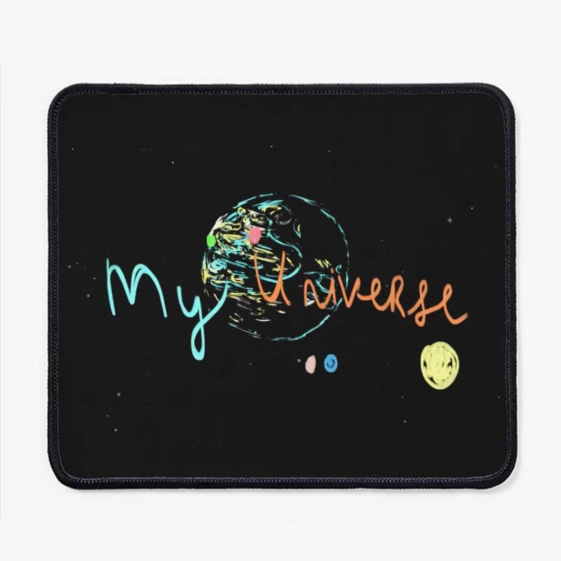 Coldplay My Universe Lyrics Mouse Pad