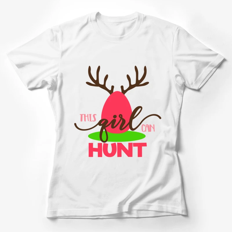Chasseuse à l'esprit aventureux Femme T-Shirt