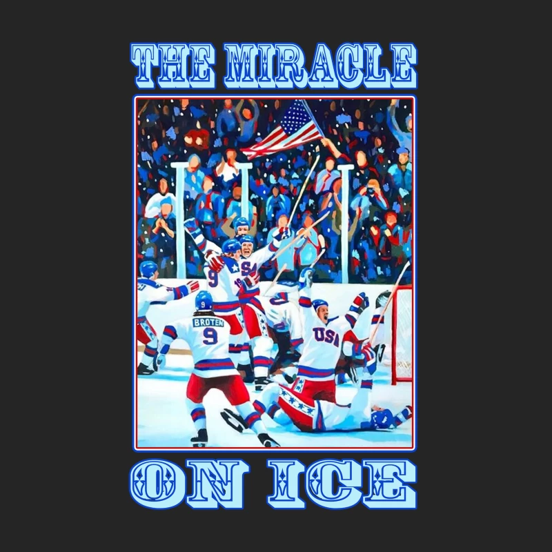 Team USA 1980 - THE MIRACLE ON ICE Male Pullover Sweatshirt