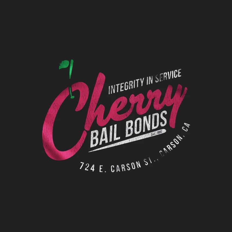 Cherry Bailbonds Retro Bucket Hat