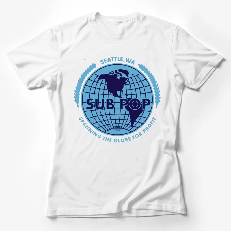 SUB POP MUSIC 5 Female T-Shirt