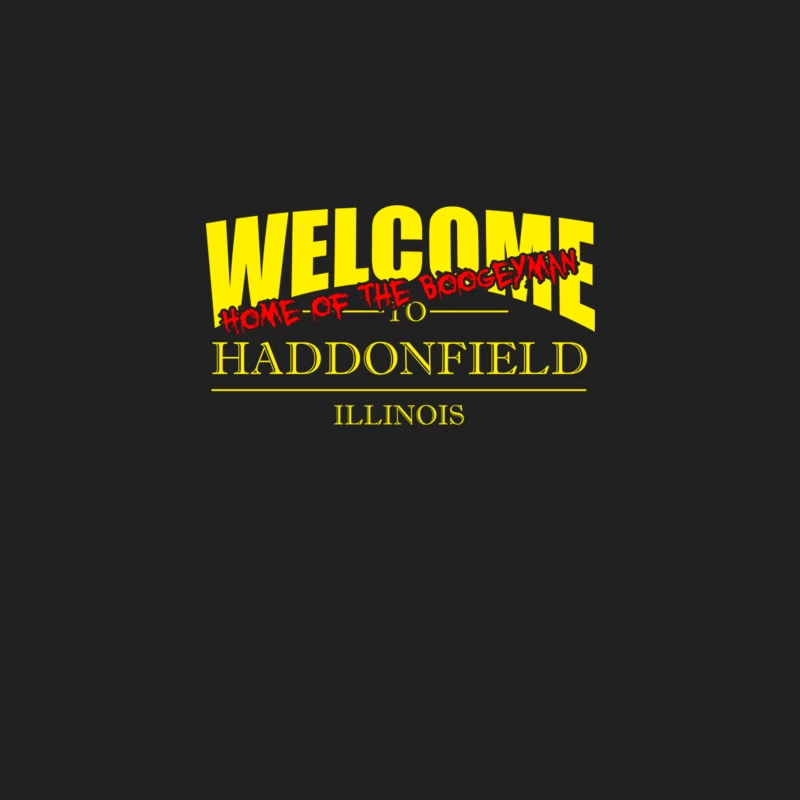 Welcome to Haddonfield Home of the Boogeyman Bucket Hat