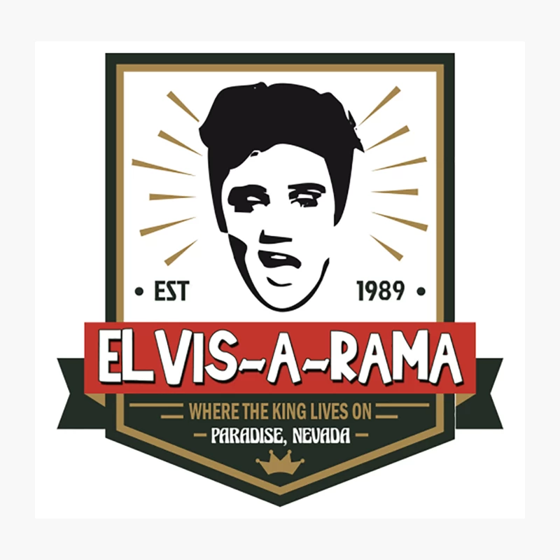 Elvis A Rama Throw Pillow