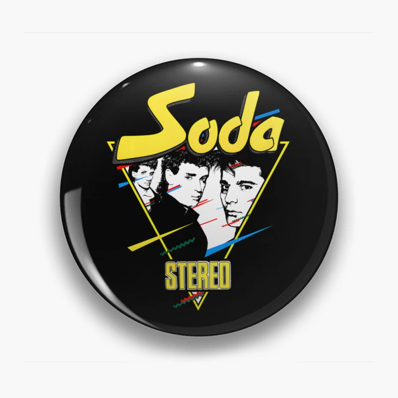 Soda Stereo Retro Pin