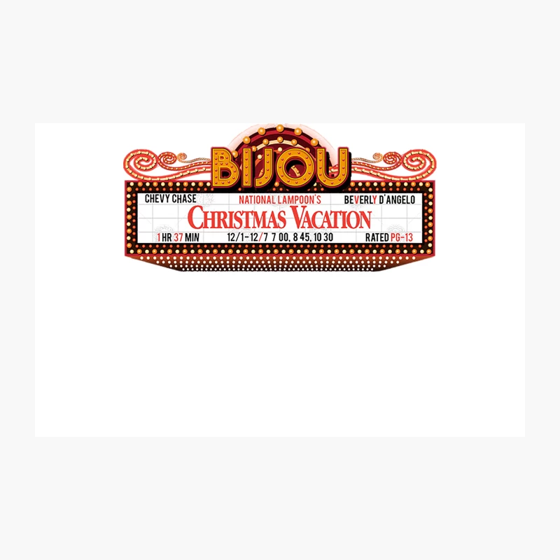 Christmas Vacation Marquee Travel Mug