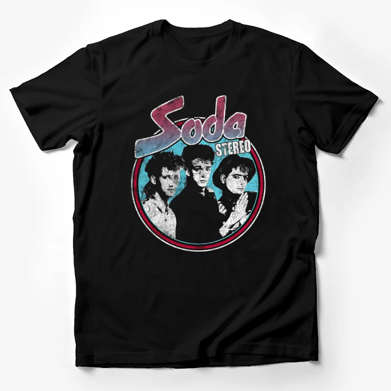 Soda Stereo Vintage Male T-Shirt