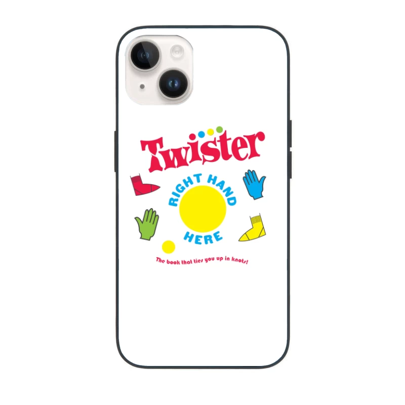 Twister Lets Play Game iPhone Case