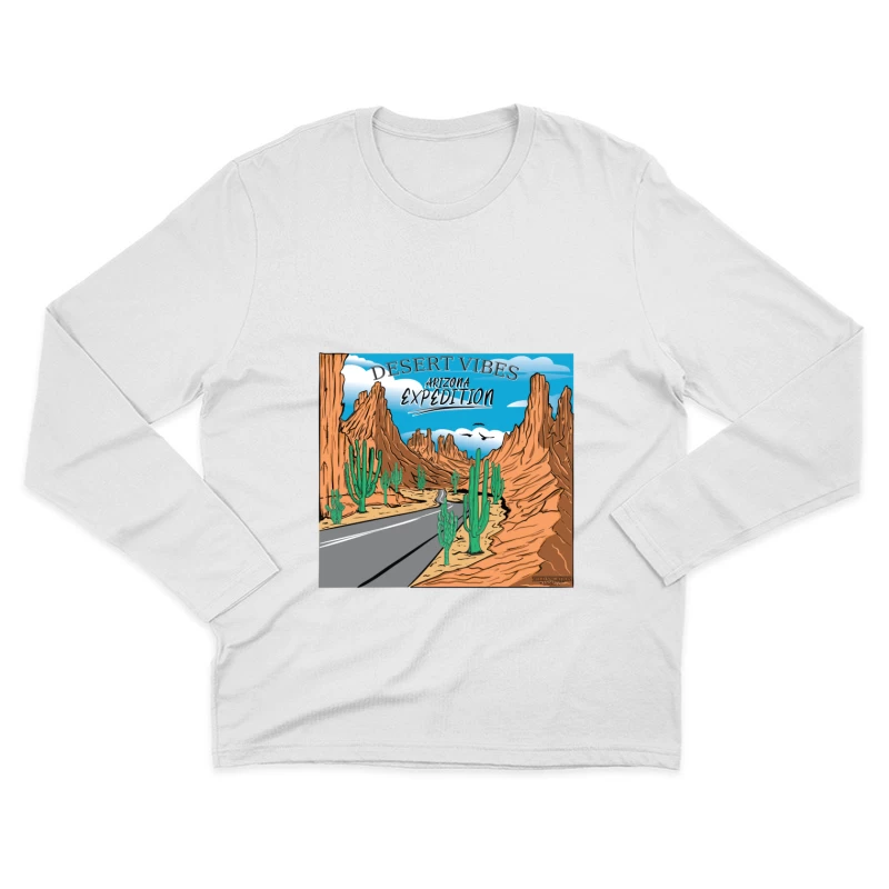 Wüstenexpedition in Arizona Herren Langarm T-Shirt