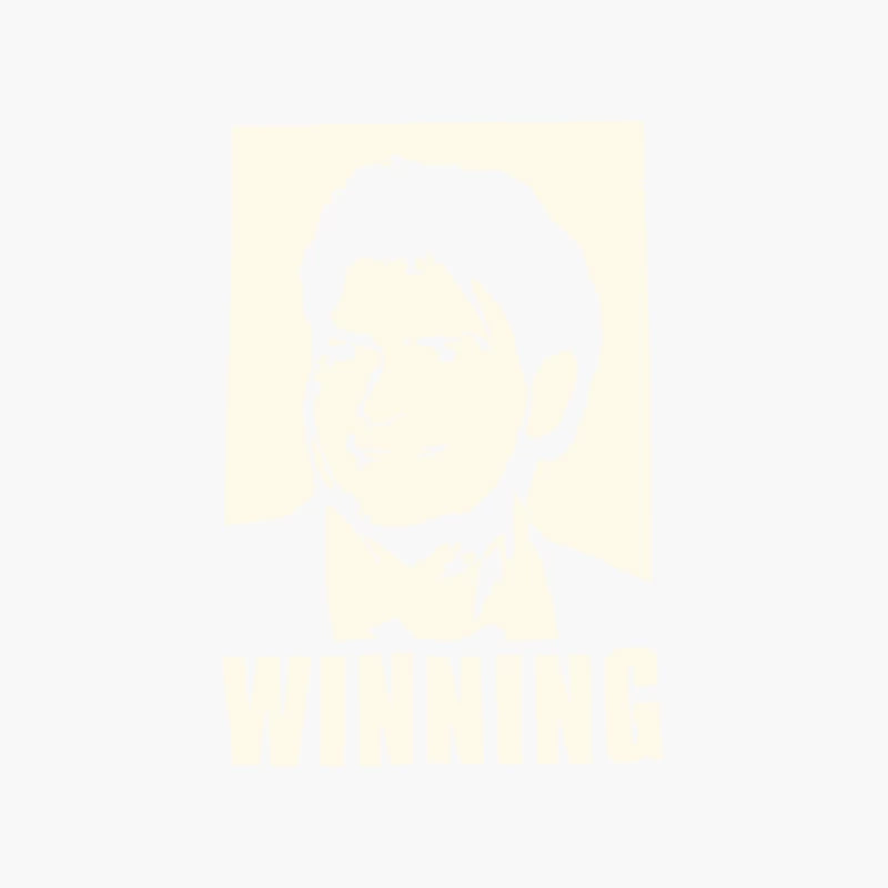 CHARLIE SHEEN - WINNING - OFFICIAL Cotton Tote Bag