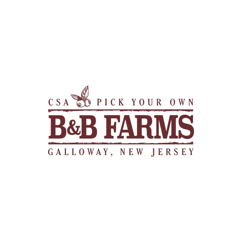 B&B Farms Logo Desk Mat