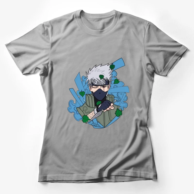 Anime Ninja Portrait Damen T-Shirt