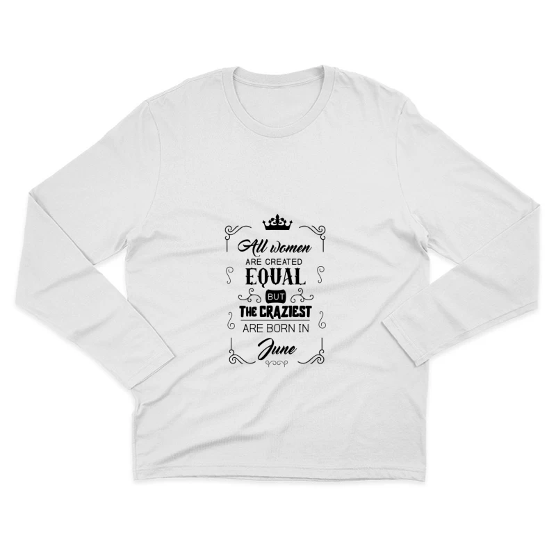 Sourire dessiné avec texte inspirant Homme Manches Longues T-Shirt
