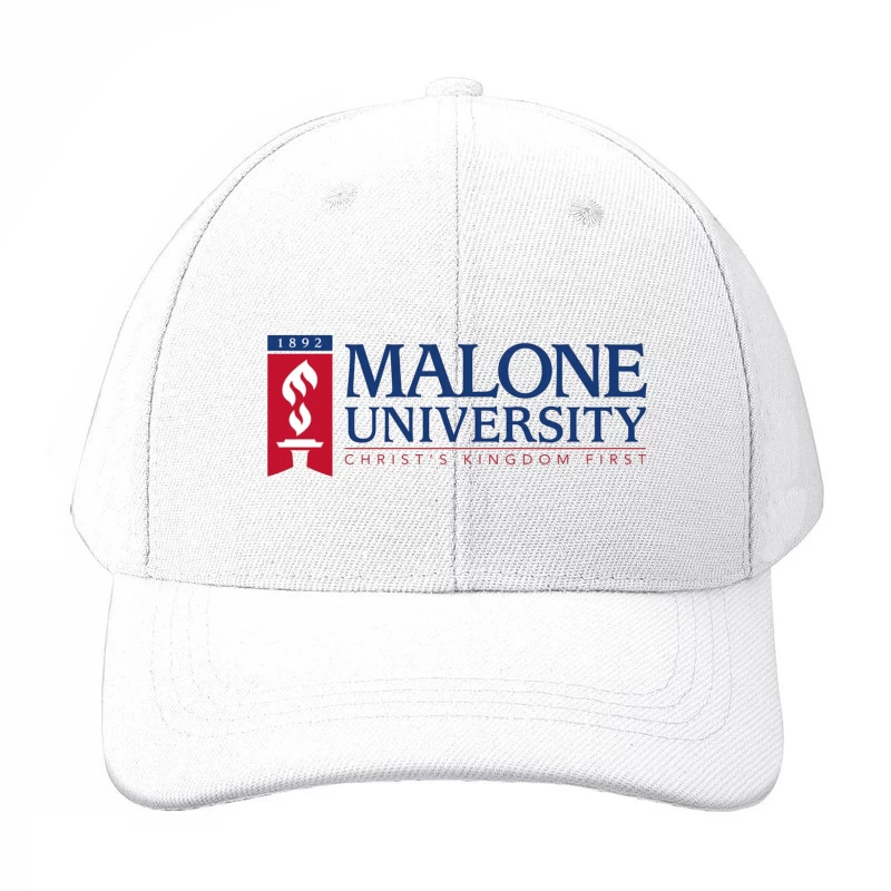 Malone University Official Logo - Christian Higher Education Since 1892 Baseball Cap