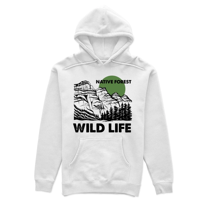 Natur, Erhaltung, Baumkronen Damen Pullover Hoodie