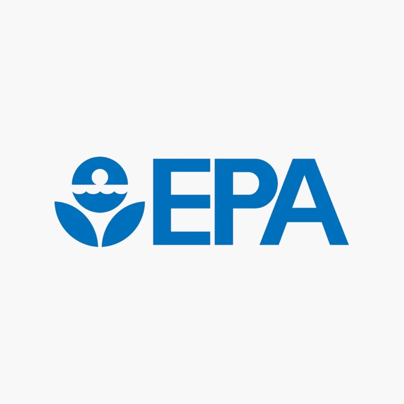 Environmental Protection Agency (EPA) Official Blue Logo Design Cotton Tote Bag