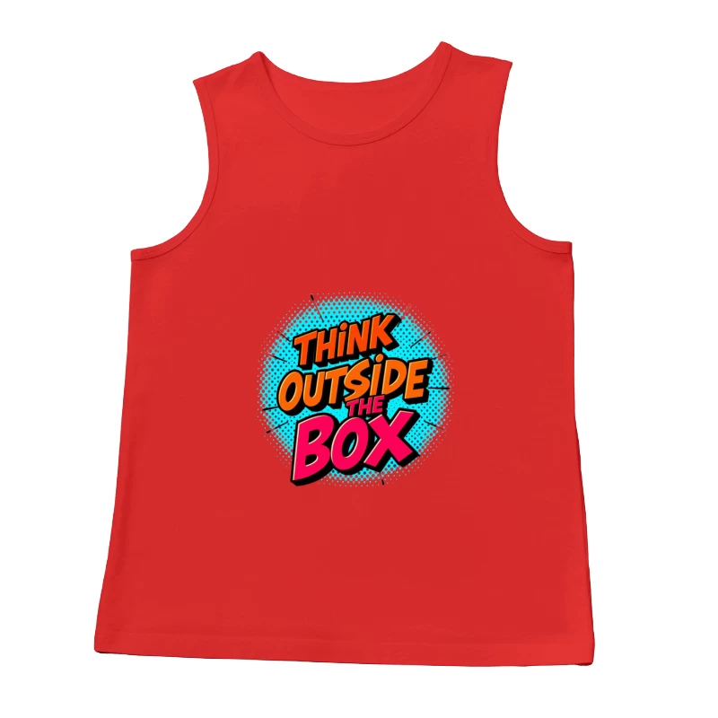 Creative Thinking Inspiration Male Tank Top