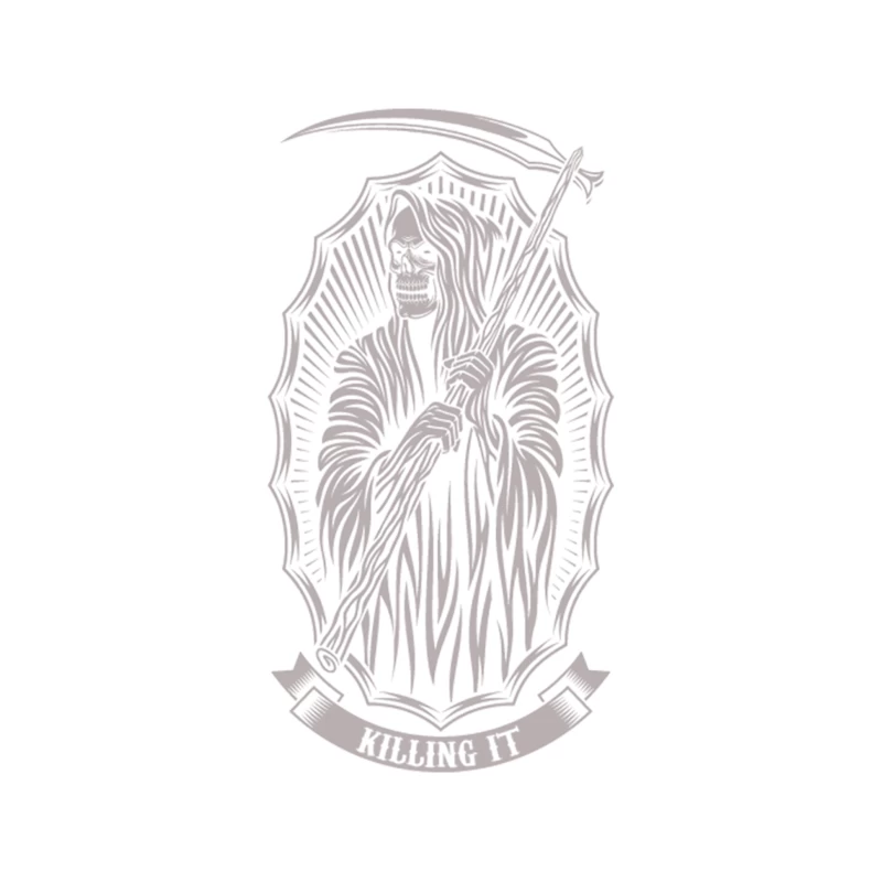 Killing It - Grim Reaper - Angel of Death Tapestry