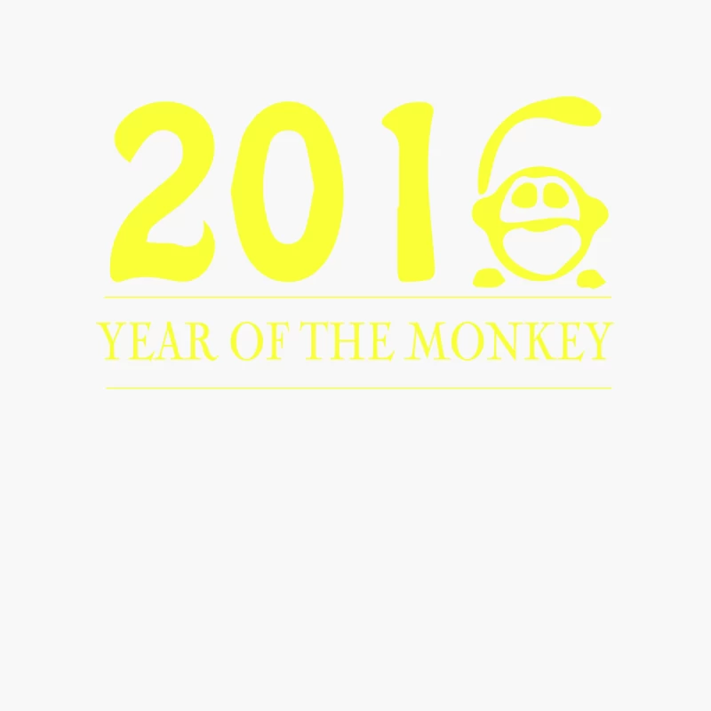 2016 Year Of The Monkey Cotton Tote Bag