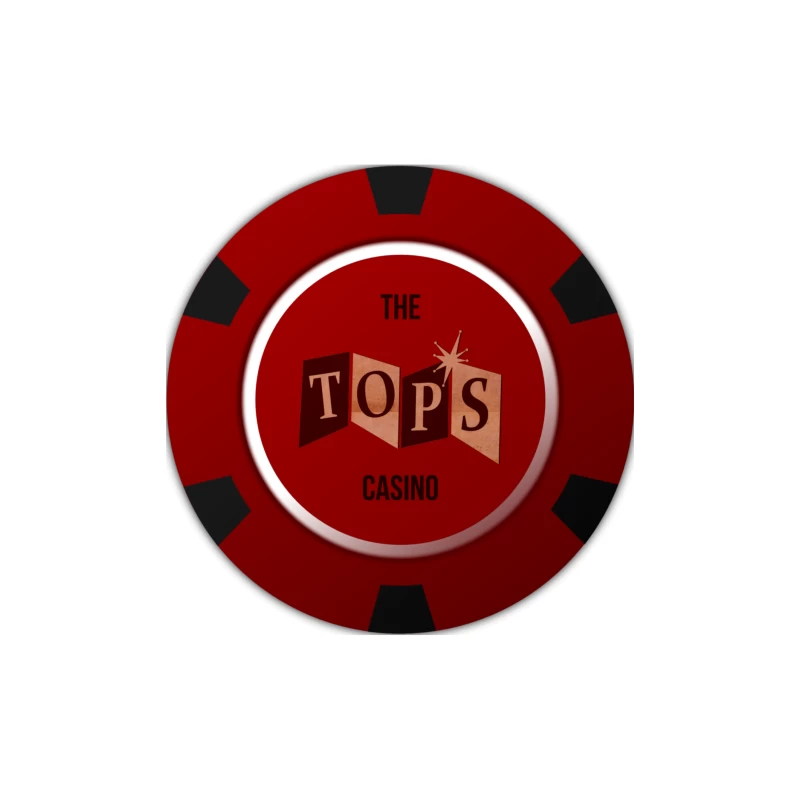 Tops Hotel & Casino Fallout Throw Pillow