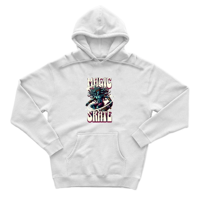 Magischer Skater mit tentakelartigem Design Herren Pullover Hoodie
