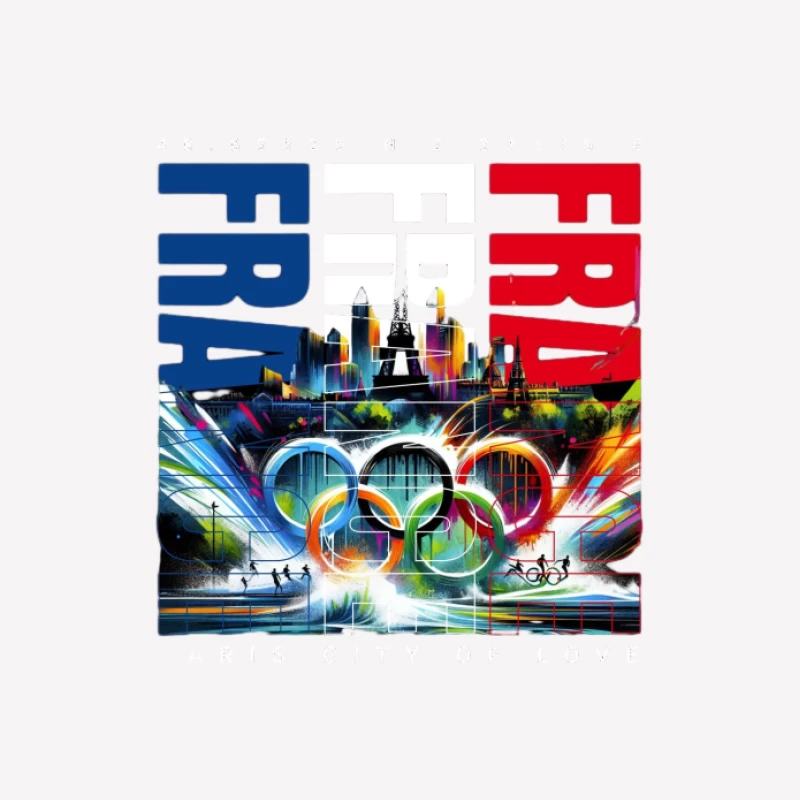 Jeux Olympiques à Paris Femme T-Shirt