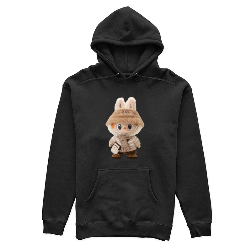 Niedliche Labubu-Figur mit Winterkleidung Damen Pullover Hoodie
