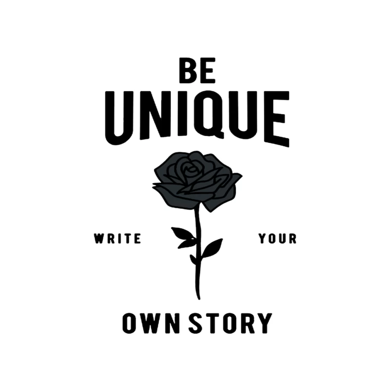 Be Unique - Write Your Own Story Mouse Pad