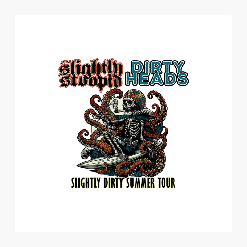 DIRTY HEADS, SLIGHTLY STOOPID - THE SLIGHTLY DIRTY SUMMER TOUR 2024 Pin