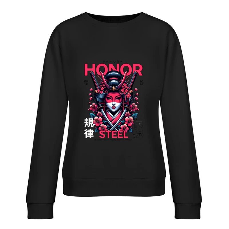 Honneur et Acier des Samouraïs Femme Sweat-shirt à enfiler