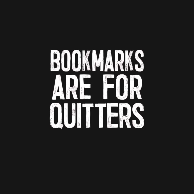 Bookmarks Are For Quitters Desk Mat