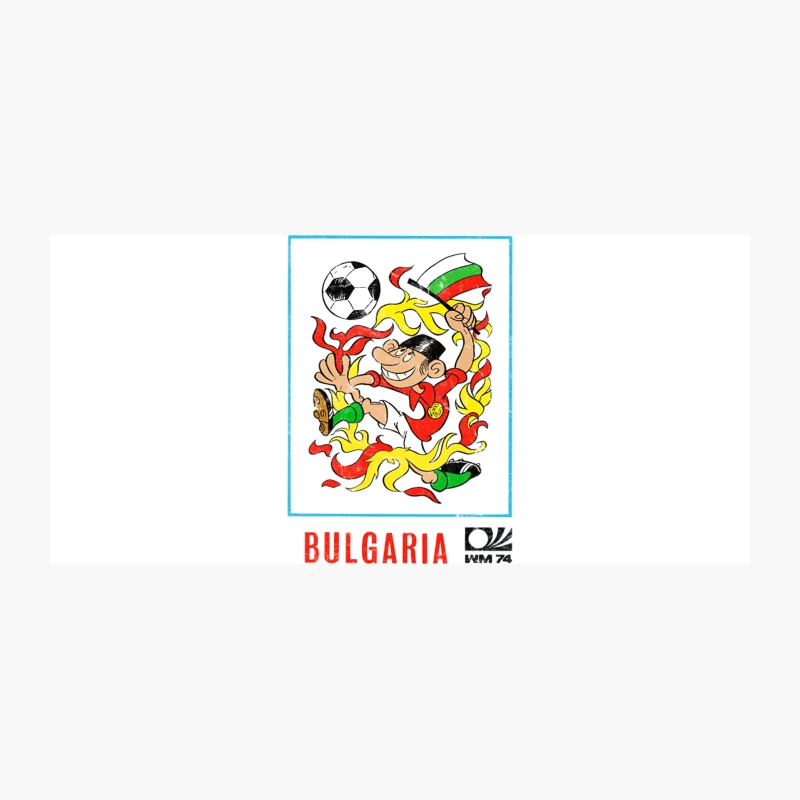 Bulgaria  70s Vintage-Style Soccer Fan Design Coffee Mug