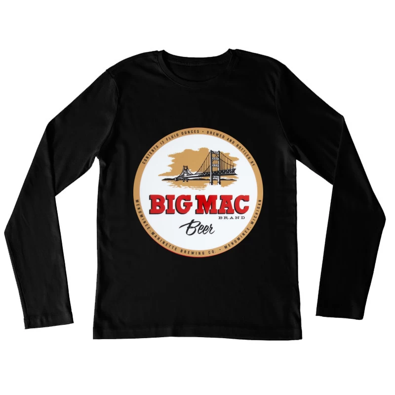 Big Mac Beer Female Long Sleeve T-Shirt