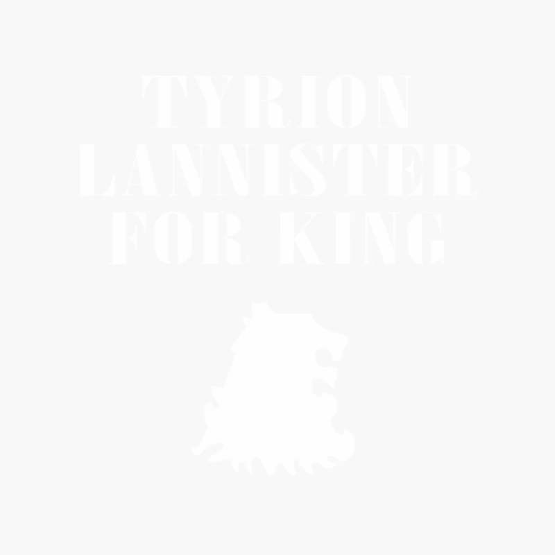 Tyrion Lannister for King Cotton Tote Bag