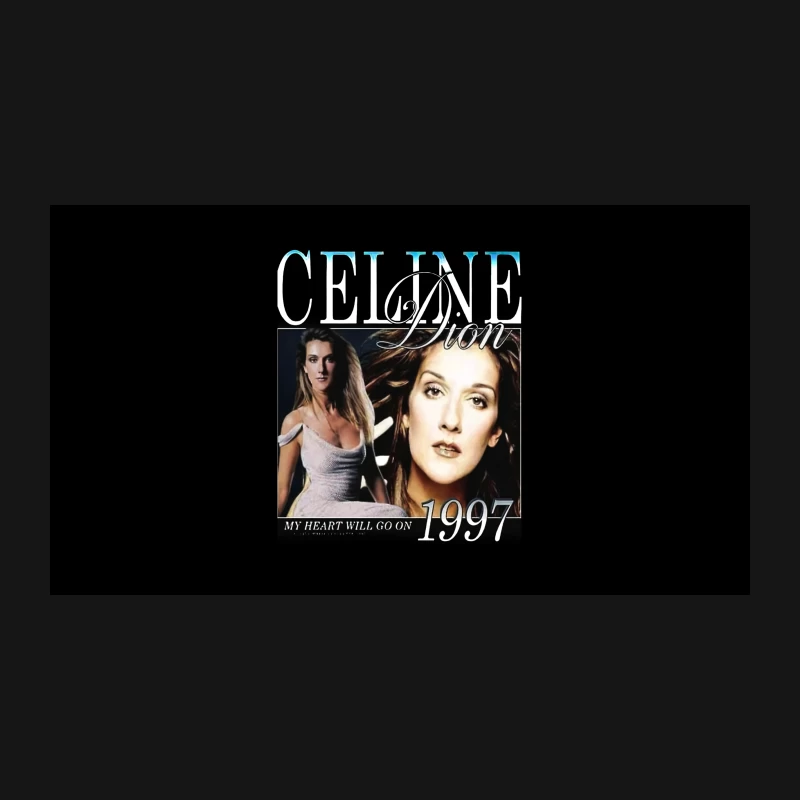 Celine Dion's Iconic 1997 Album Desk Mat