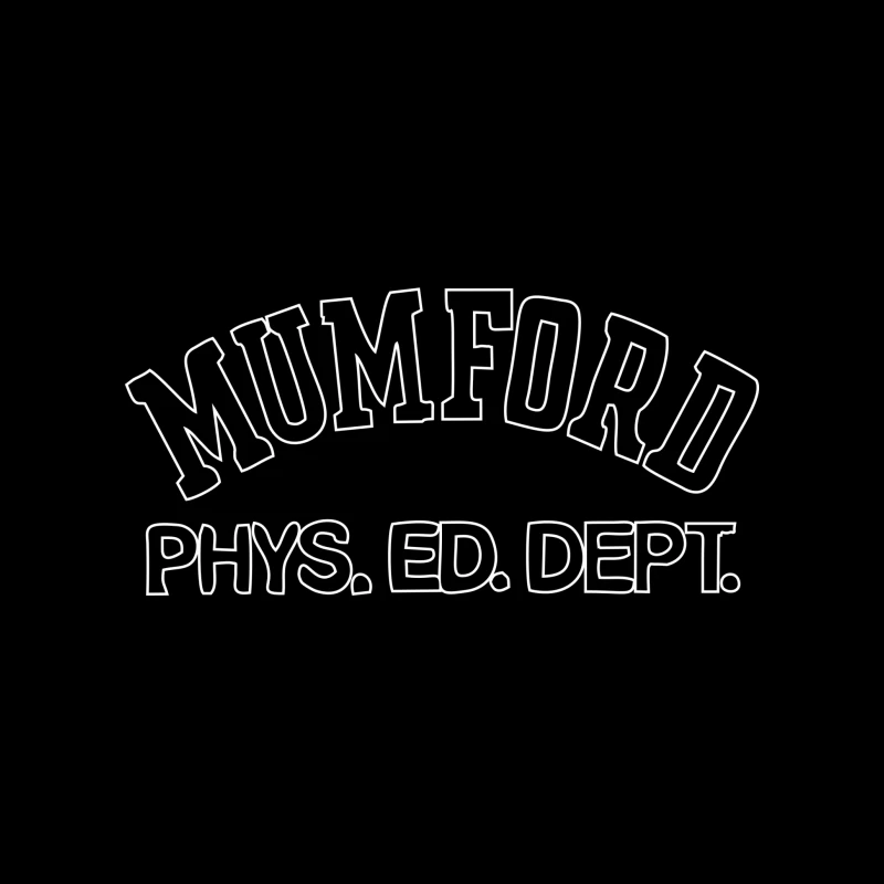 MUMFORD PHYS. ED. DEPT. Desk Mat