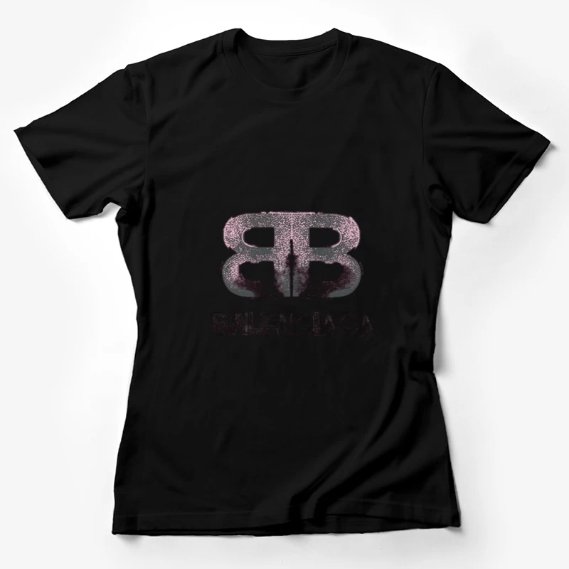 Balenciaga modernes Logo-Design Damen T-Shirt