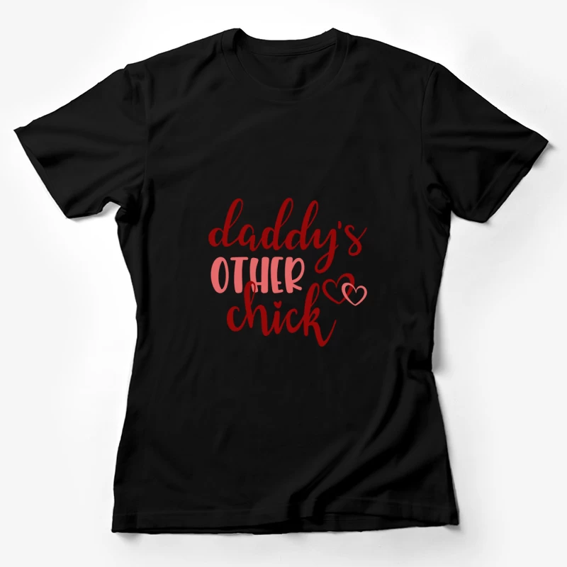 Texte amusant pour bébé avec coeurs Femme T-Shirt