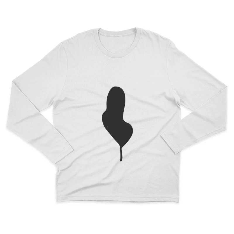 Silhouette artistique abstraite Homme Manches Longues T-Shirt