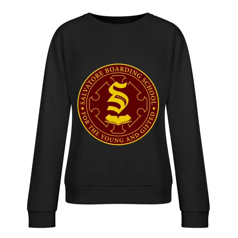 Salvatore Boarding School TVDOriginal Female Pullover Sweatshirt
