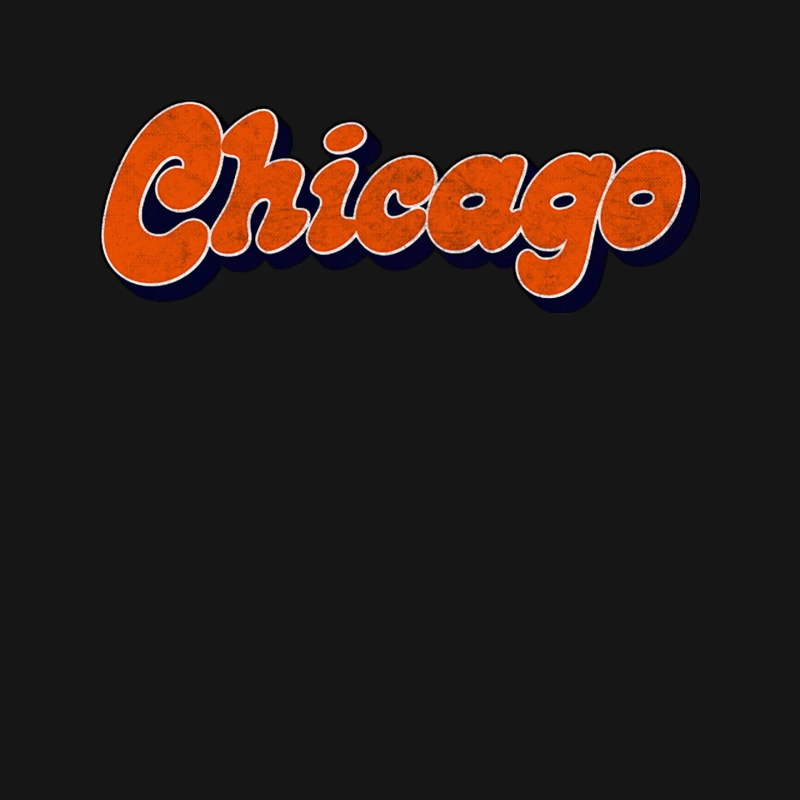 Chicago Bears   Retro Colors Faded Style Design Mouse Pad