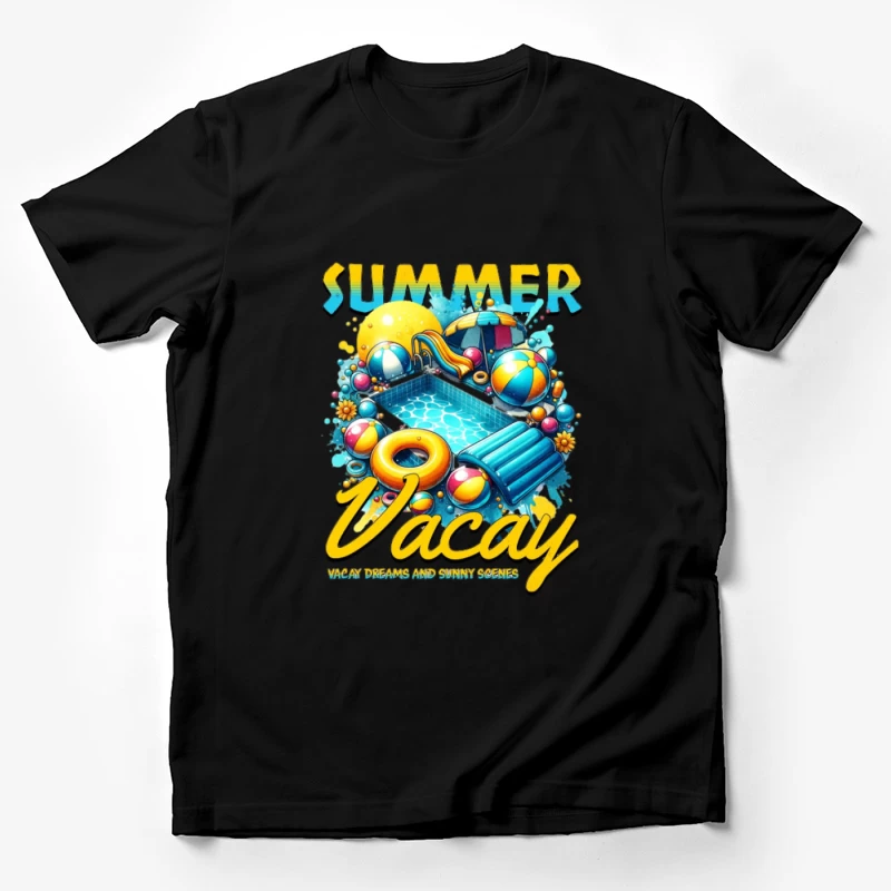 Sommerurlaub am Pool Herren T-Shirt