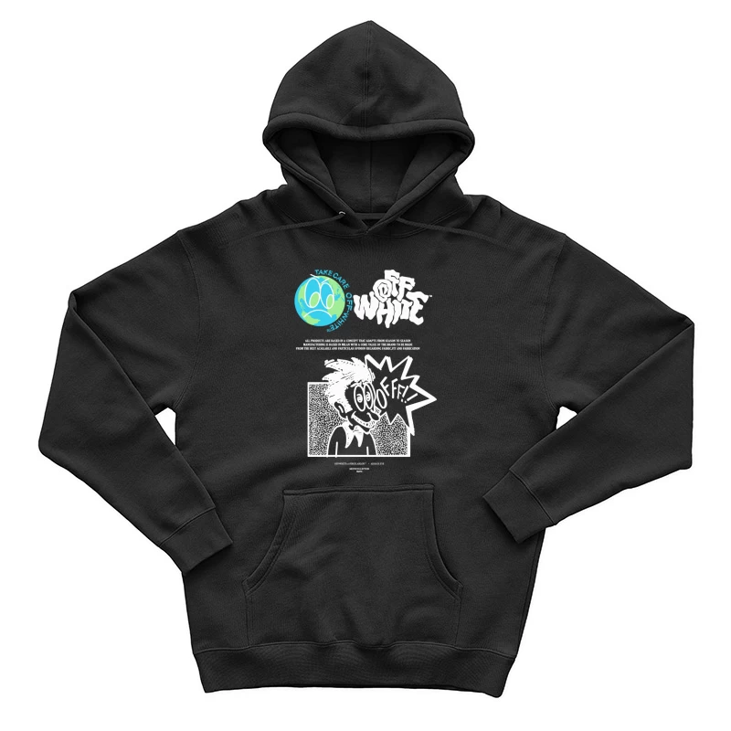 Off-White Umweltgrafik Herren Pullover Hoodie