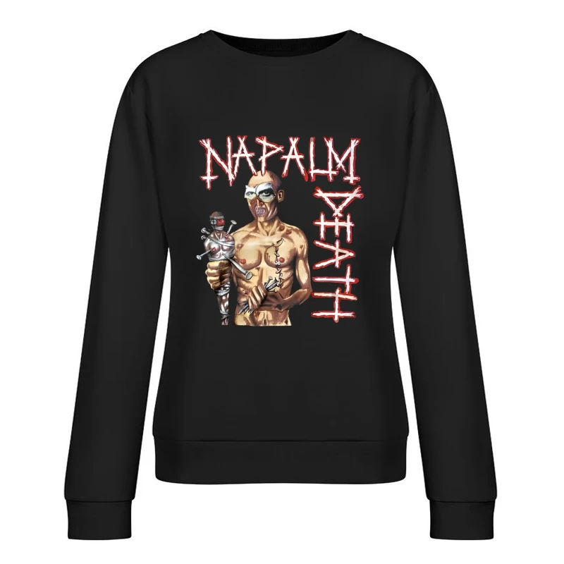 Napalm Death Utopia Banished Female Pullover Sweatshirt