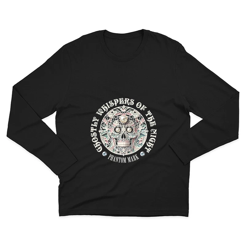 Murmures Fantomatiques de la Nuit Homme Manches Longues T-Shirt