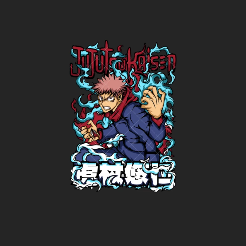 Anime-Art mit Jujutsu Kaisen Motiv Herren Pullover Sweatshirt