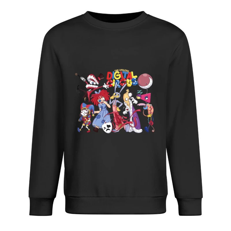 Die Erstaunliche Digitale Zirkusgruppe Herren Pullover Sweatshirt
