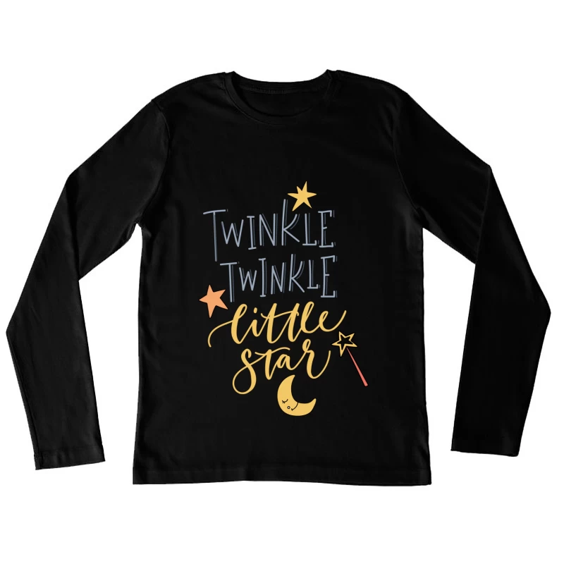 Illustration de Nuit Étoilée Femme Manches Longues T-Shirt