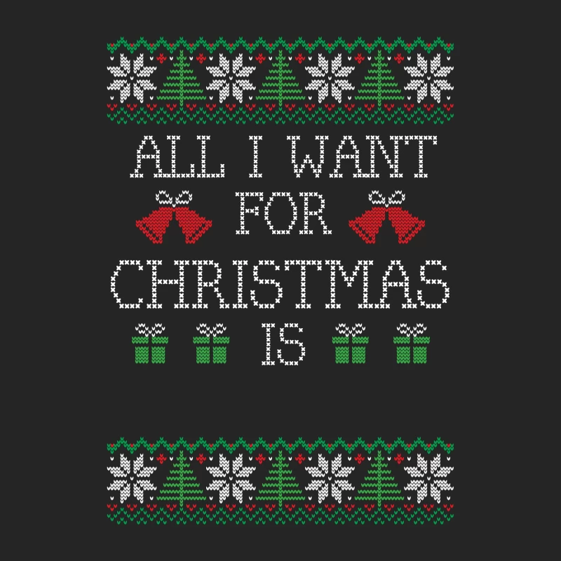 Motif de Noël avec cadeaux et cloches Homme Sweat-shirt à enfiler
